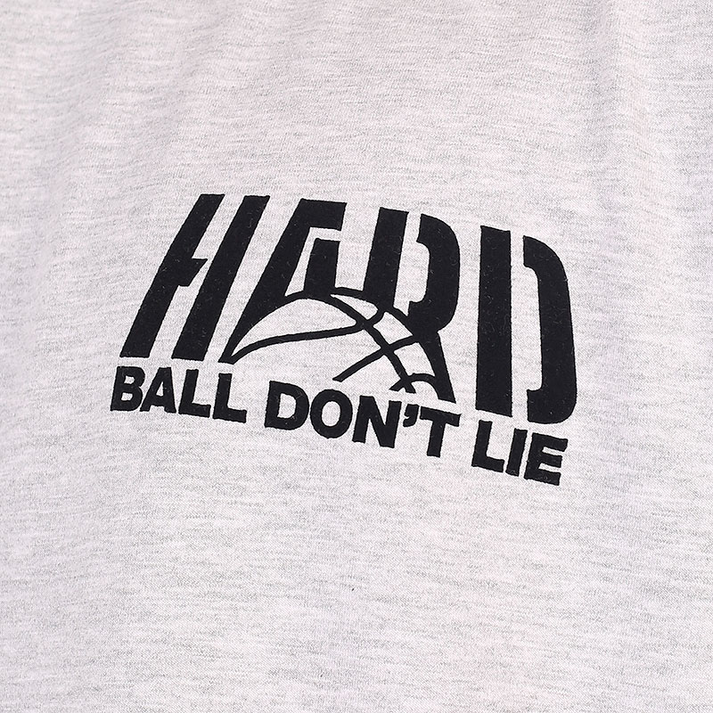 мужская серая футболка Hard Ball Don`t Lie Tee Ball Don`t Lie-grey - цена, описание, фото 2